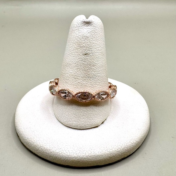 Judith Ripka | Jewelry | Judith Ripka Sterling Silver Rose Gold Cubic ...
